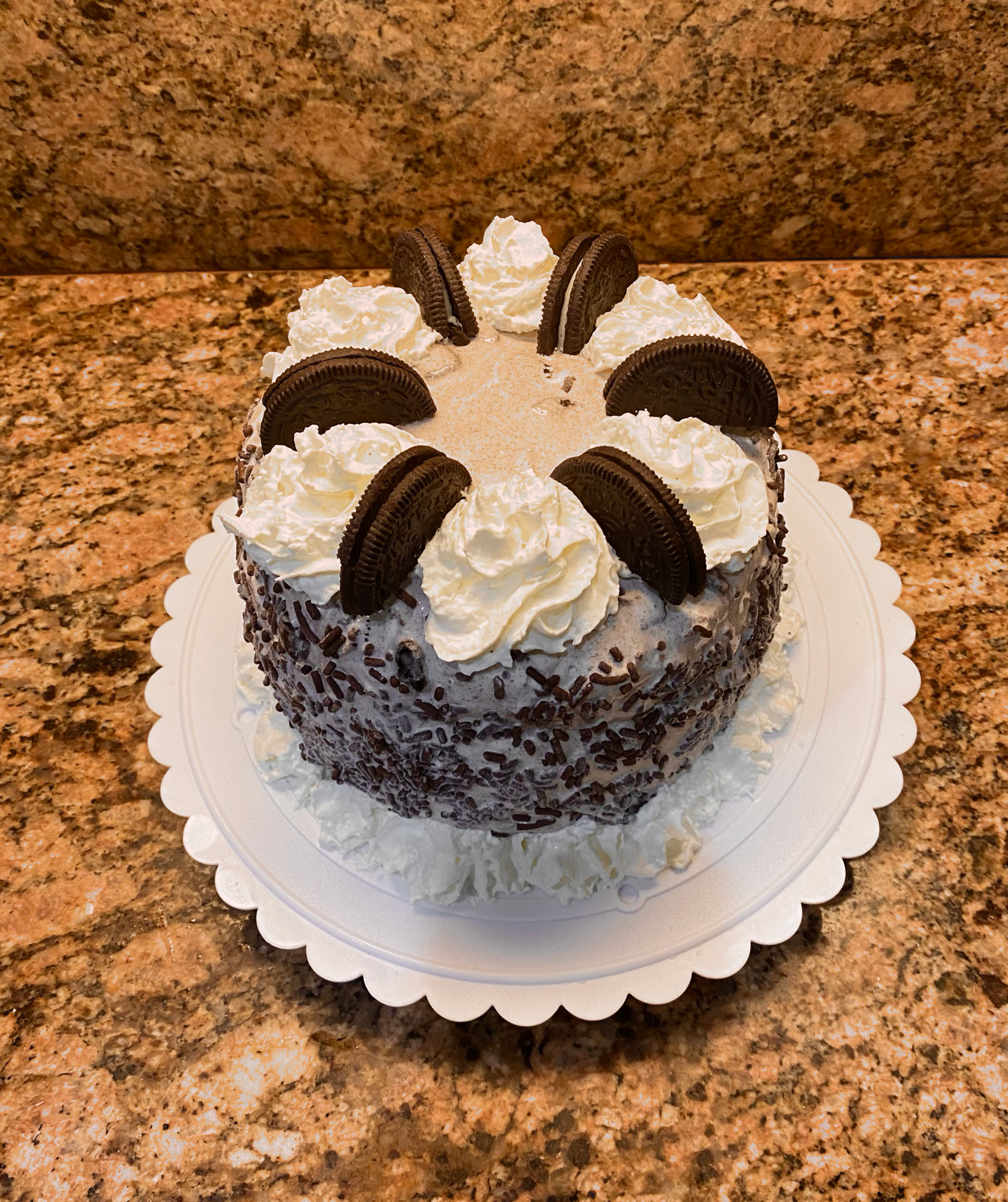 cookies n cream ice cream cake!